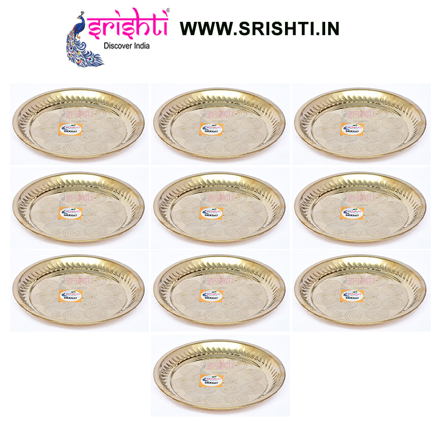 SIKB-Brass Plate-9 Inches (Pack of 25)
