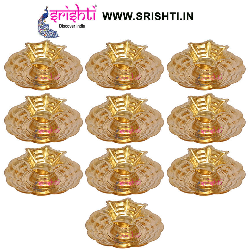 SIKB-Brass Agal Diya-M01-(Pack of 25)