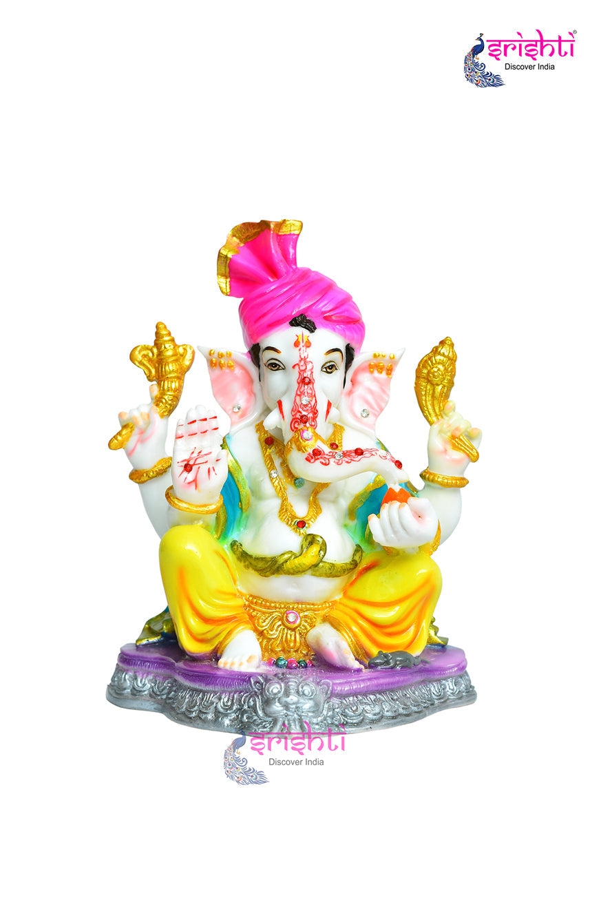 STRG-Ganesha-9 Inches-M01 (IGSTC137)