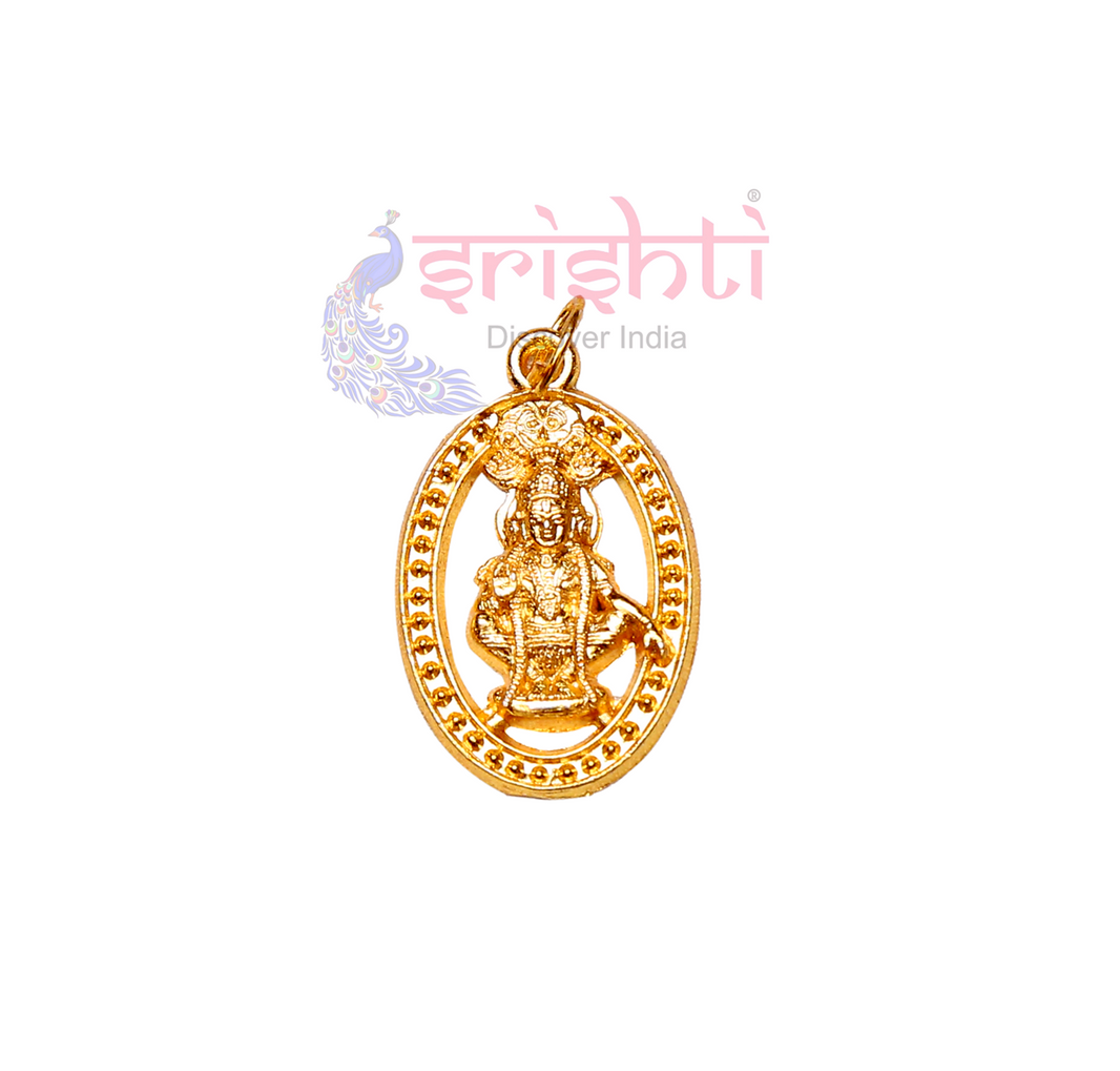 SKBU-Brass Ayyappa Pendant-M02