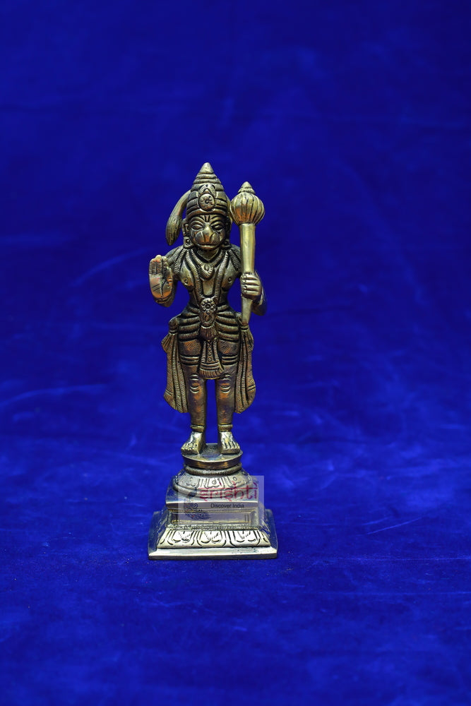 SBBU-Brass Hanuman-7 Inches (ISBB1235)