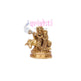 SBBU-Brass Cow Radha Krishna-3 Inches (ISBB590)