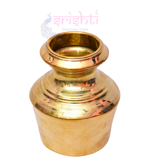 SIKB-Brass Kalash-6 Inches  (ISKKB0003)