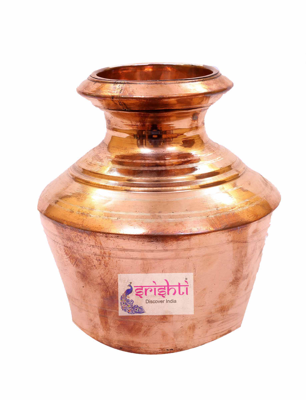 SIKB-Copper Kalash-8 Inches  (ISKKB0010)