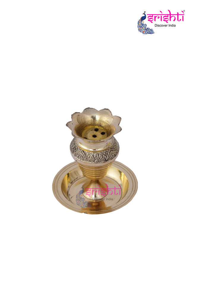 SIKB-Brass Incense Sticks Stand-M01  (ISKKB0015)