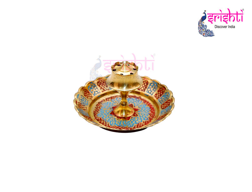 SIKB-Brass Incense Sticks Stand-M03  (ISKKB0017)