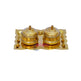 SIKB-Brass Kumkum Container-2 Inches-M02  (ISKKB0029)