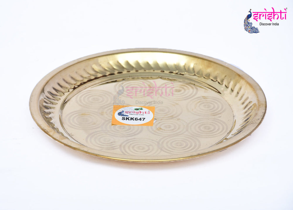 SIKB-Brass Plate-9 Inches  (ISKKB0043)