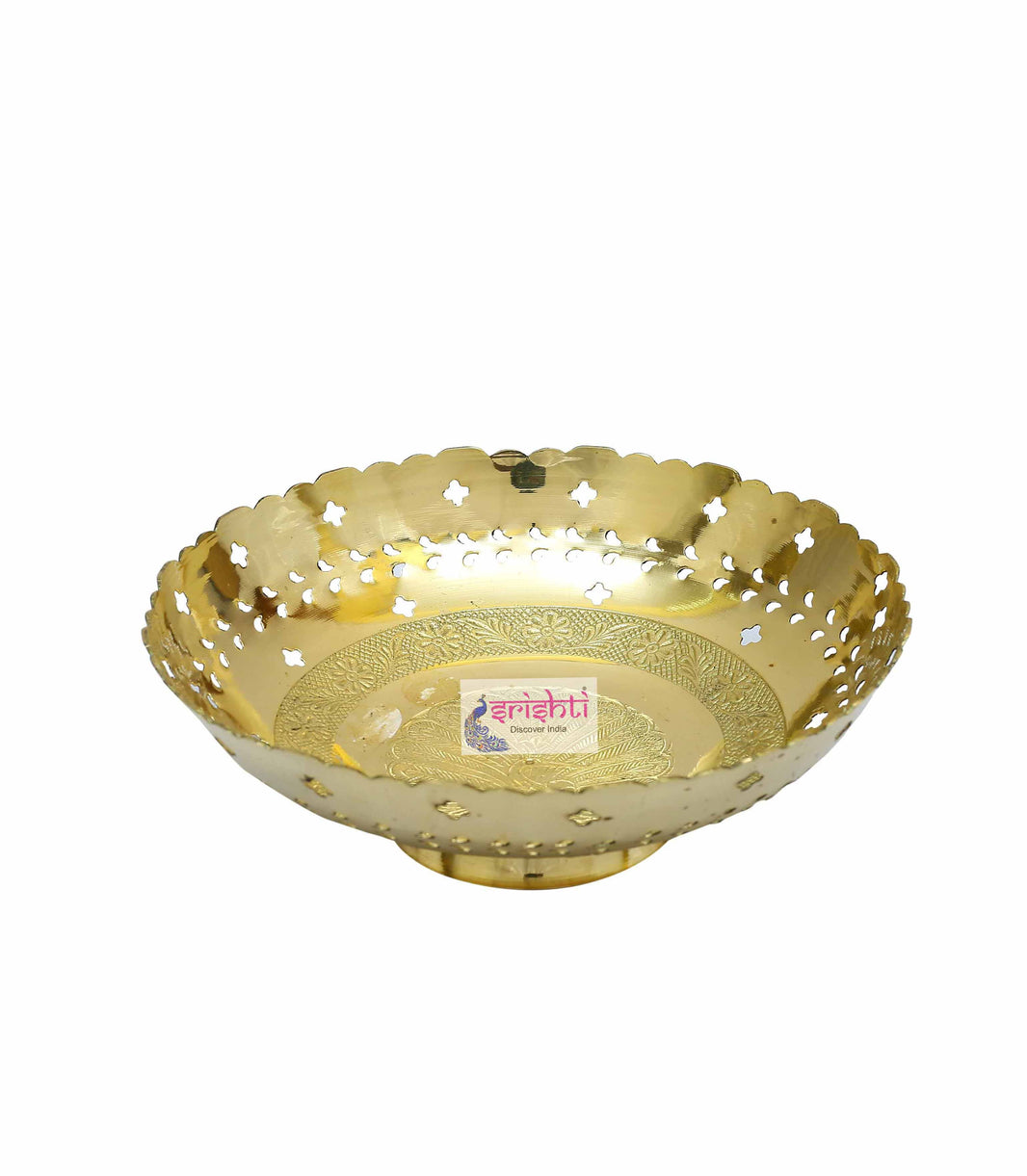 SIKB-Brass Fruit Bowl-BB4  (ISKKB0053)