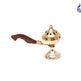 SIKB-Brass Dhoop Stand with Lid-4.6 Inches (ISKKB0077)