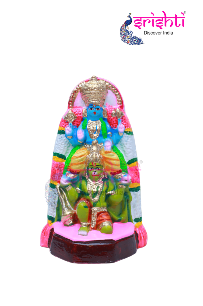 ND-Hanumantha Vahanam-8 Inches (ISNPK394)