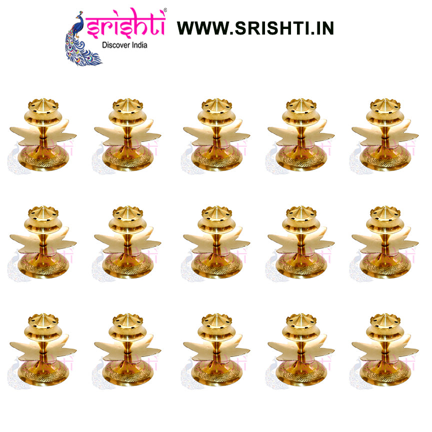 SIKB-Brass Incense Sticks Stand-M06 (Pack of 15)