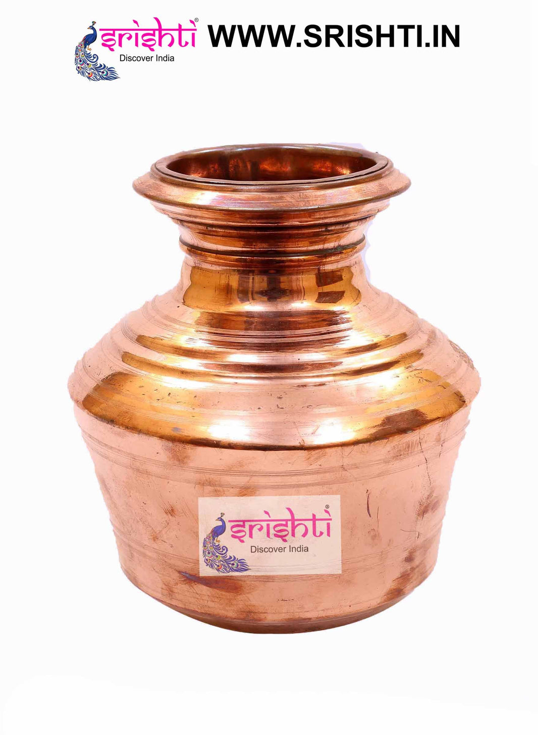SKCI-Copper Kalash Kudam-15.24 Cm