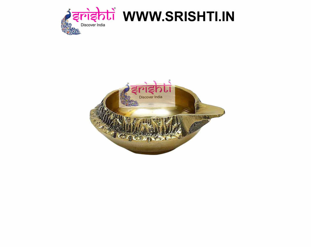 SKBI-Brass Kubera Diya Pooja Lamp-D1 (Pack of 5)