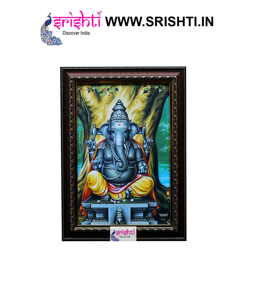 SIPF-Arasamara Vinayagar Photo Frame 10 X 14 Inches