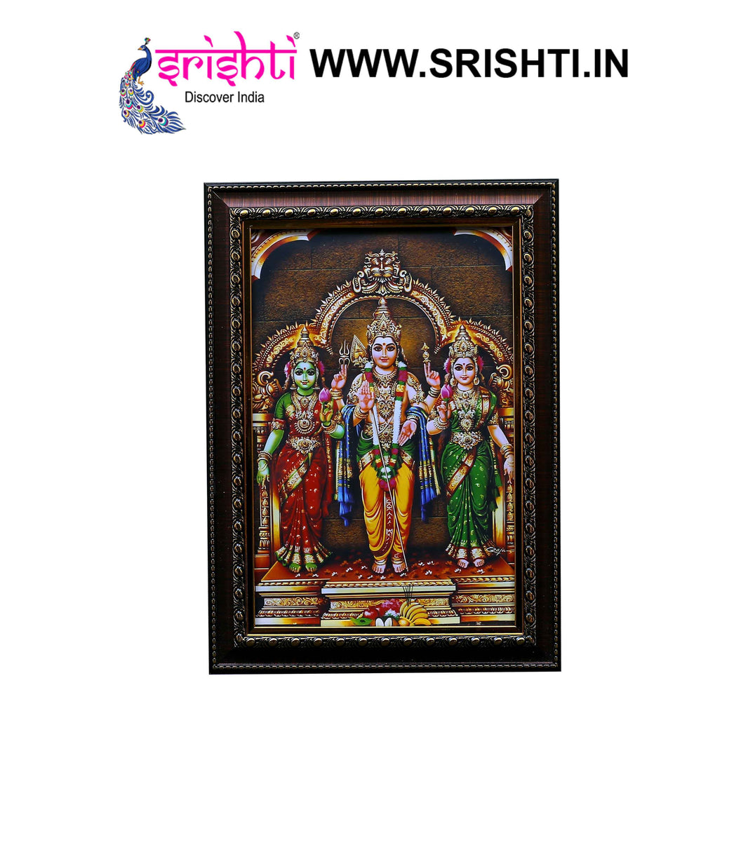 SIPF-Murugar Valli Deivanai Photo Frame 10 X 14 Inches