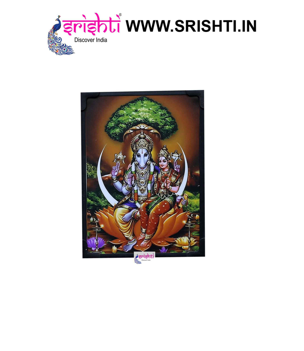 SIPF-Lakshmi Hayagriva Laminated Photo 6 X 8 Inches