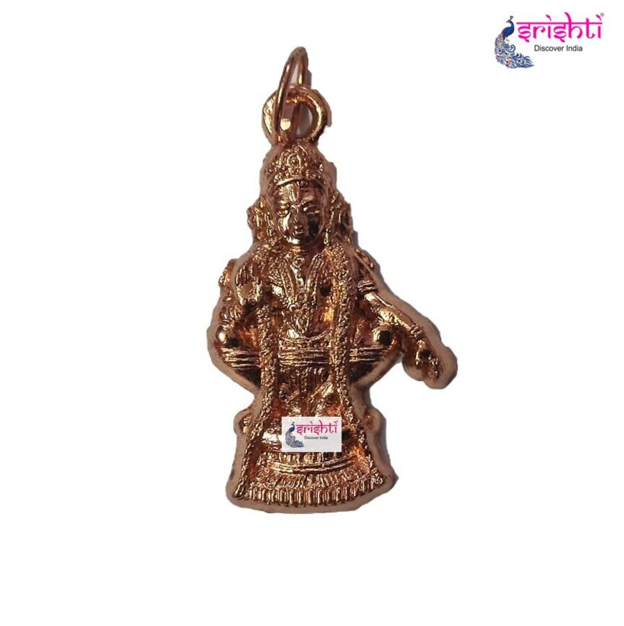 SKBU-Copper Ayyappa Pendant-M08