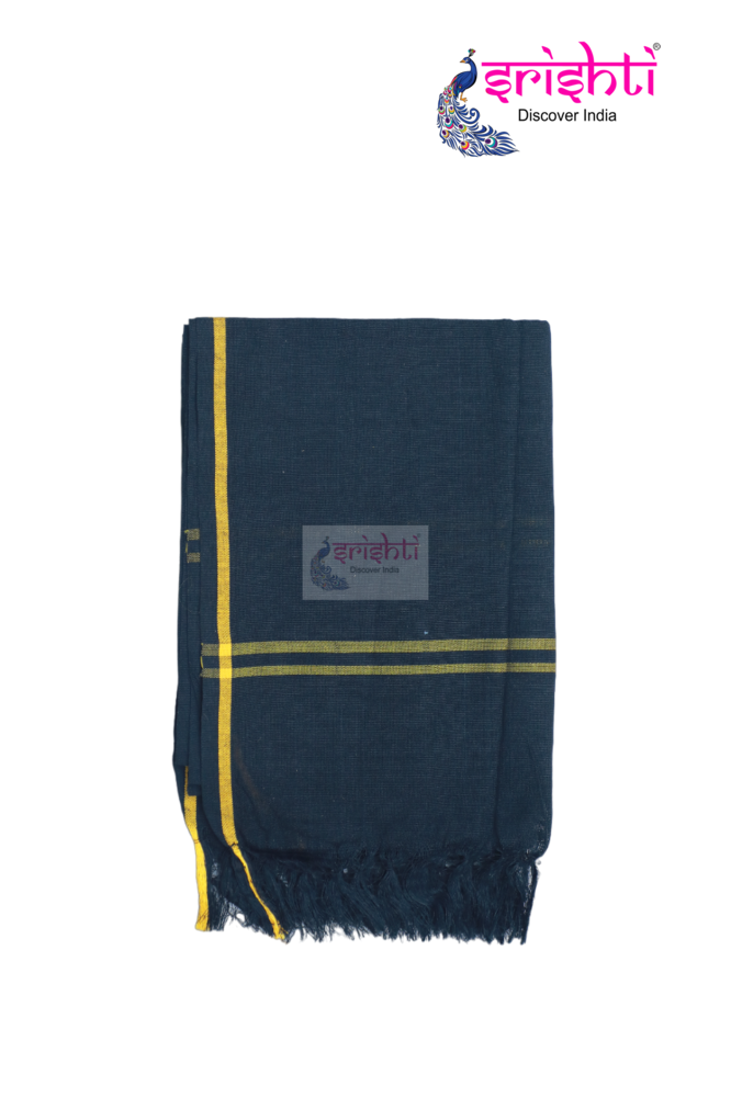 SMCC-Srishti Premium Men's Cotton Ayyappa Angavastram-BA6